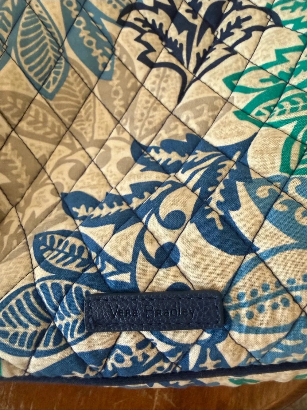 Vera Bradley Quilted Floral Crossbody Bag